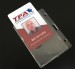 Clear Hard Plastic ID Card Holder - Horizontal