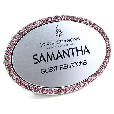 Add Sparkle to Your Team with Bling Name Badges and Tags - NameBadge.com