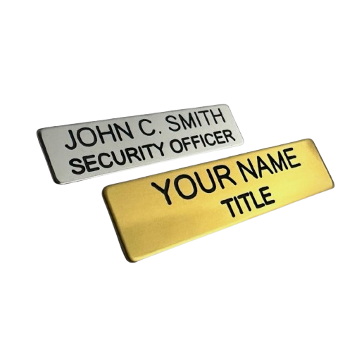 Metal Name Tags