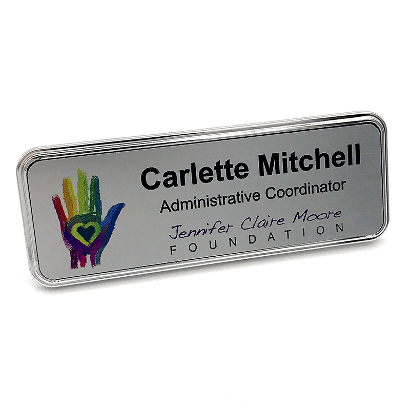 Easy Ordering Process for Custom Name Badges